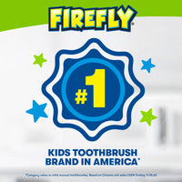 Firefly Peppa Pig Soft Bristled Toothbrush with Protective Cap, Ages 3+, 3 Count Value Pack