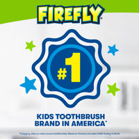Firefly Peppa Pig Soft Bristled Toothbrush with Protective Cap, Ages 3+, 3 Count Value Pack