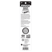 Firefly Clean N' Protect Hot Wheels Power Toothbrush with Antibacterial Cover, Soft Bristles, Battery Included, Ages 3+