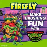 Firefly Kids Anti-Cavity Natural Fluoride Toothpaste, TMNT, Bubble Gum Flavor, ADA Accepted