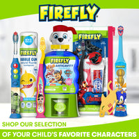 Firefly Kids Anti-Cavity Natural Fluoride Toothpaste, Sonic the Hedgehog, Bubble Gum Flavor