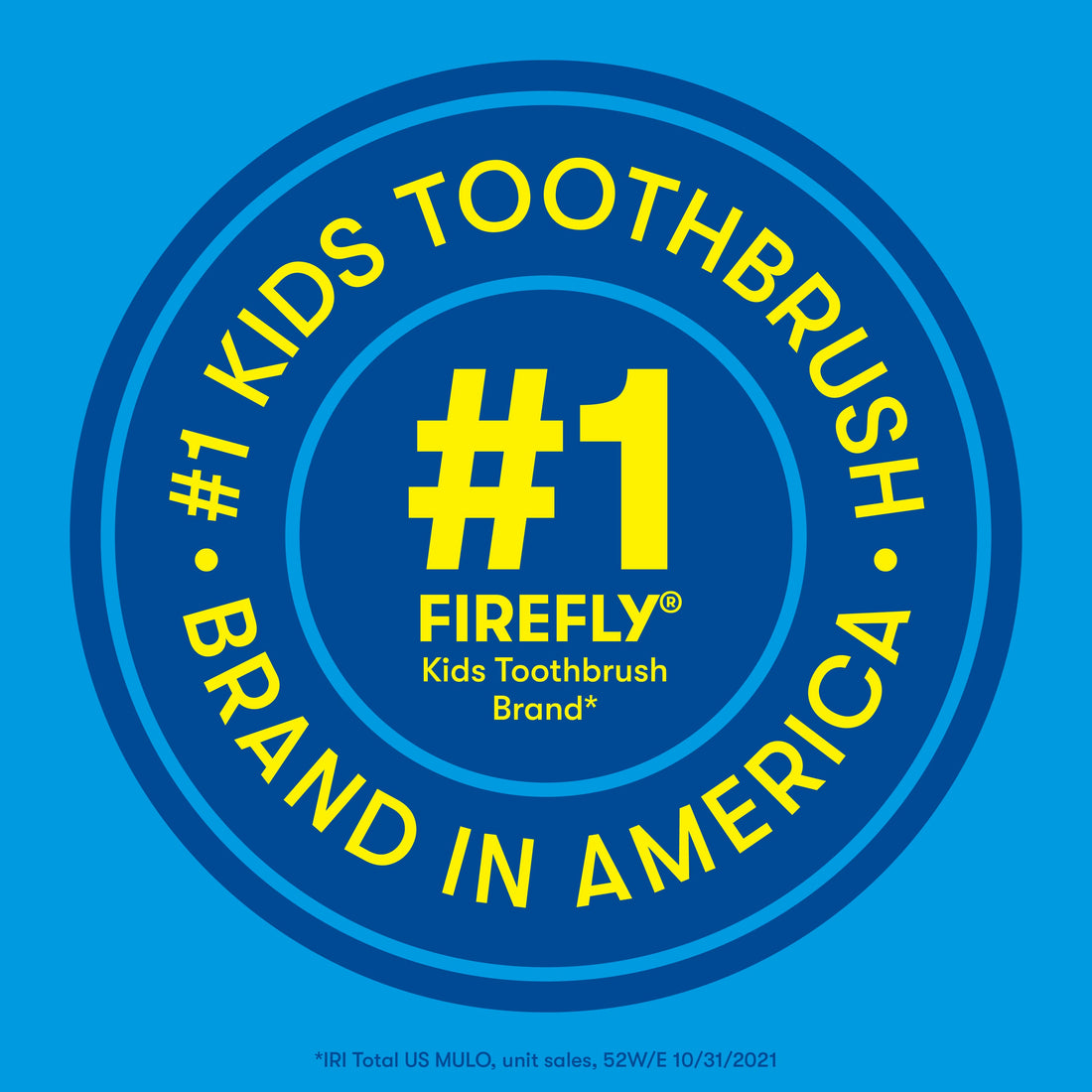 Number 1 Kids Toothbrush Brand in America